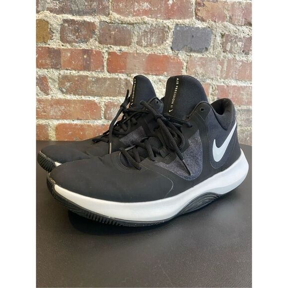 Nike Air Precision 2 Black White Size 9.5 AQ3521-001 main image 15